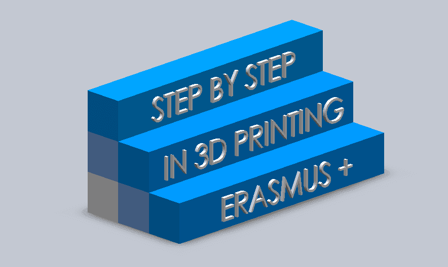 Еразмус+ пројекат - Step by step in 3D printing